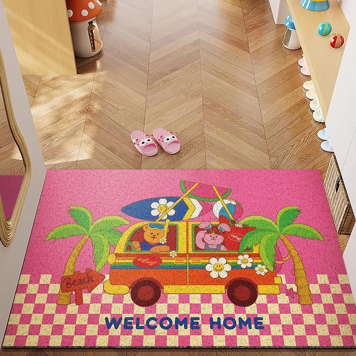 Fun-Themed Welcome Mat Bowlift