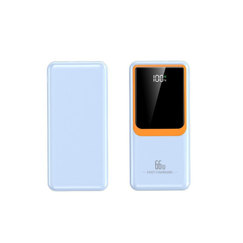 Portable power bank with 66W fast charging technology and LCD display Bowlift