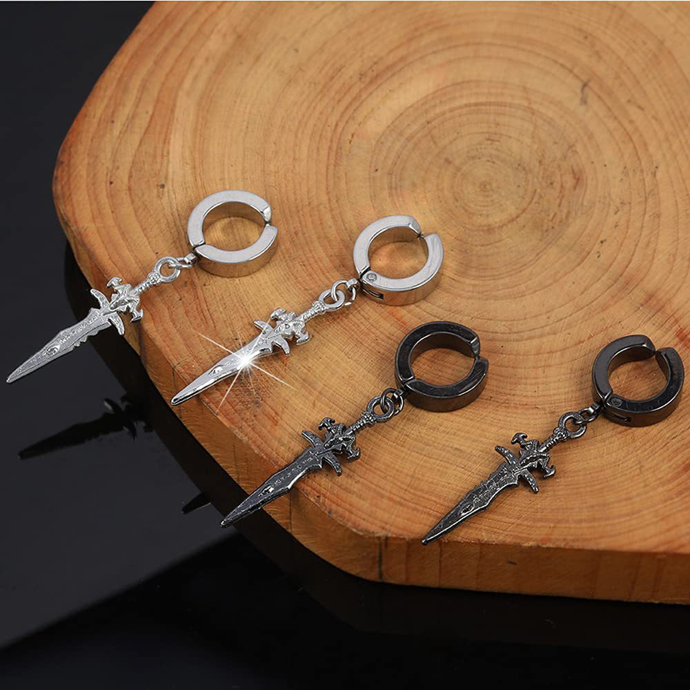 Gothic Sword-Shaped Brooch Bowlift
