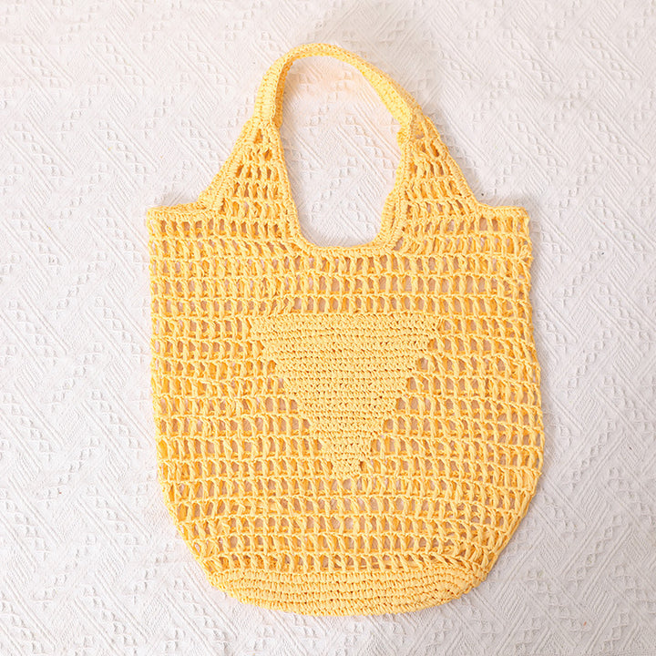 Airy Macrame Tote Bag Bowlift