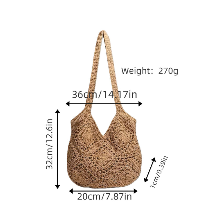 Hand-crocheted tote bag Bowlift