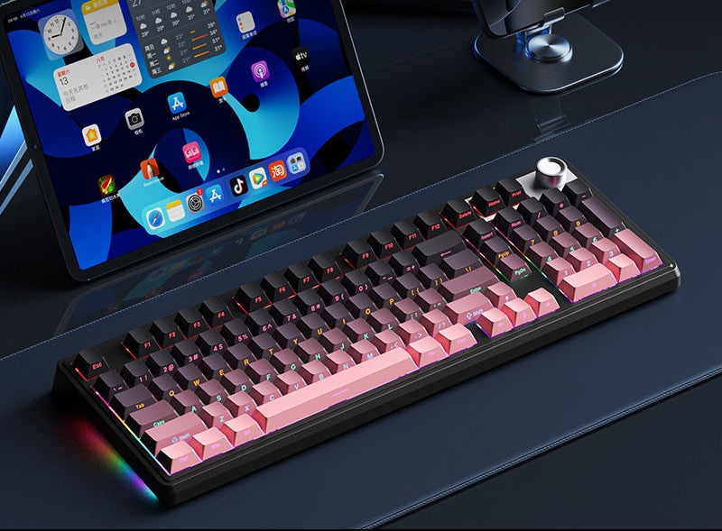 Wireless Mechanical Gaming Keyboard Bowlift