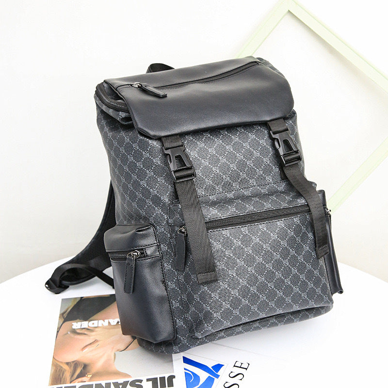 Fashionable backpack with expandable pockets Bowlift