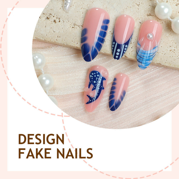 Artful Nail Tips with Maritime Designs Bowlift