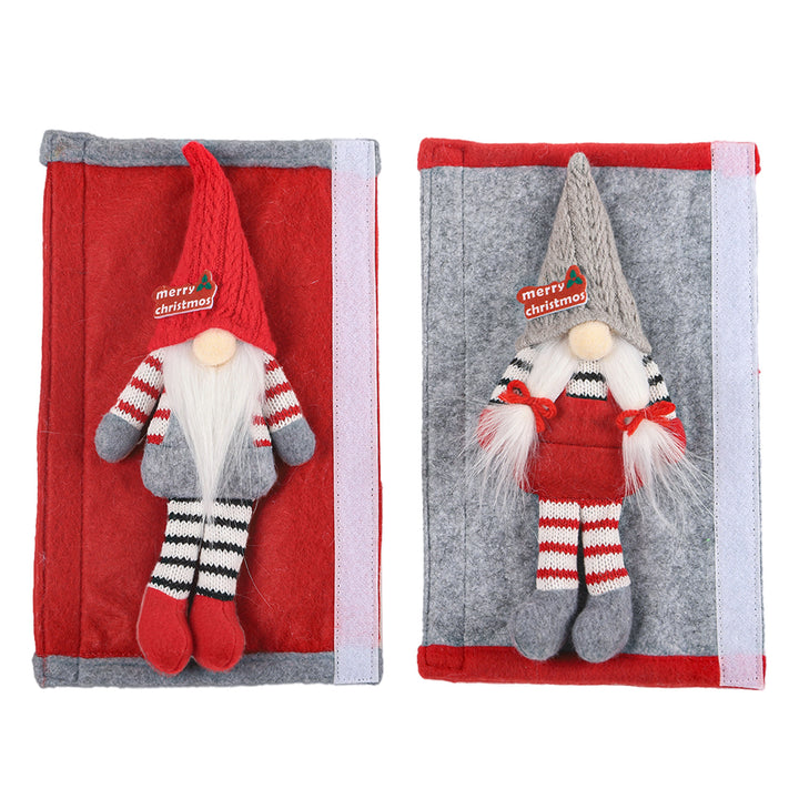 Christmas Refrigerator Appliance Handle Cover Set