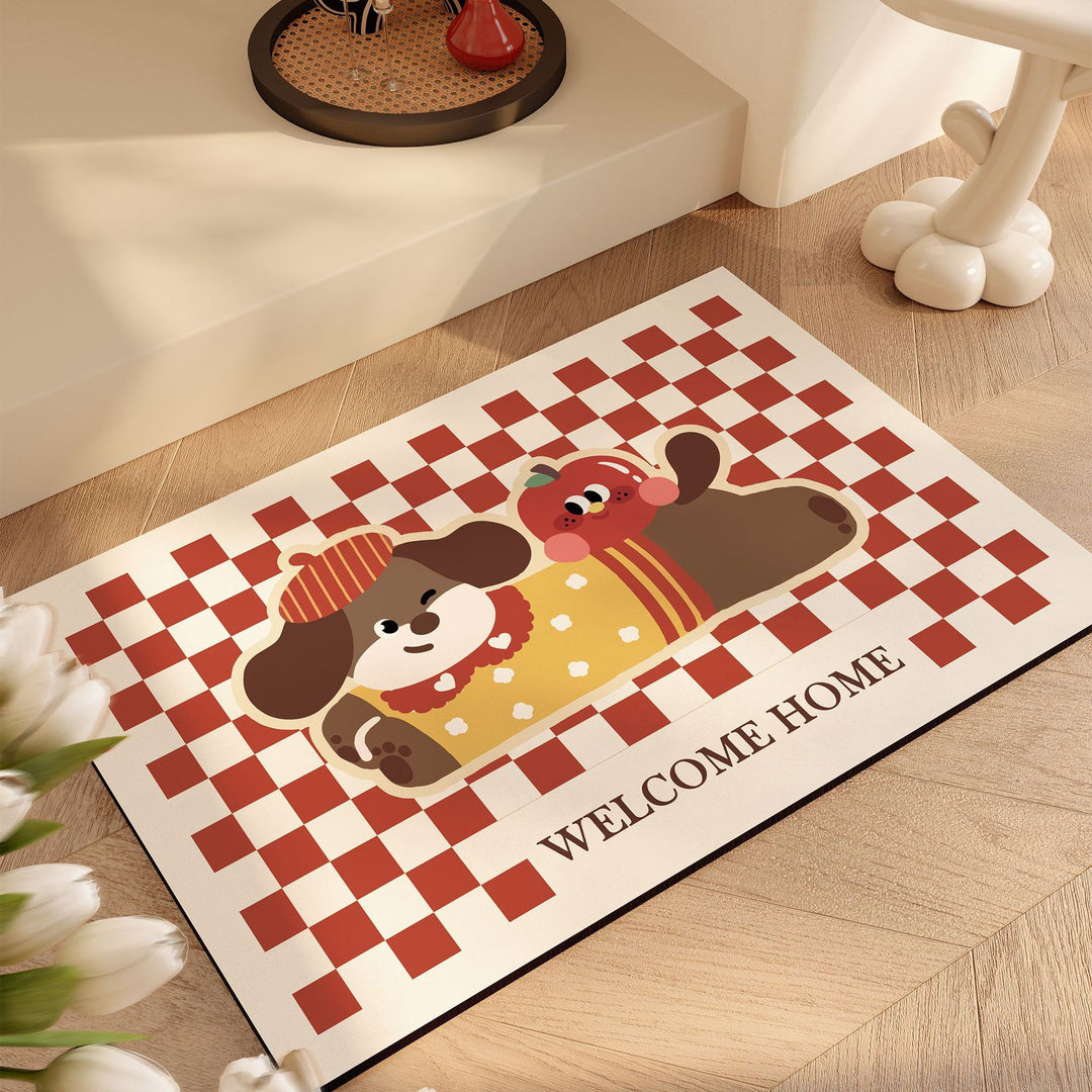 Cute Cartoon Animal Bath Mat Bowlift