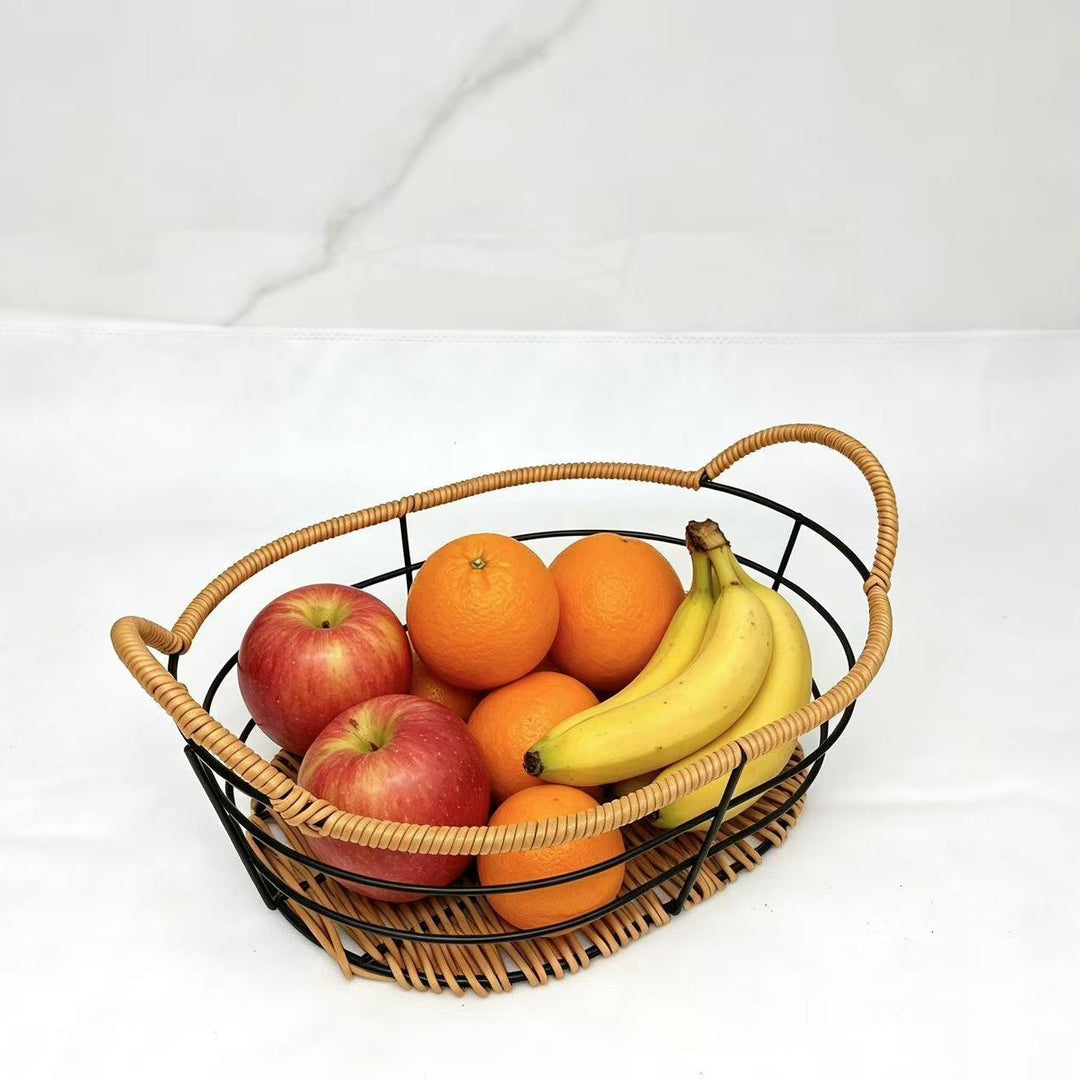 Honeycomb Woven Fruit Basket Bowlift