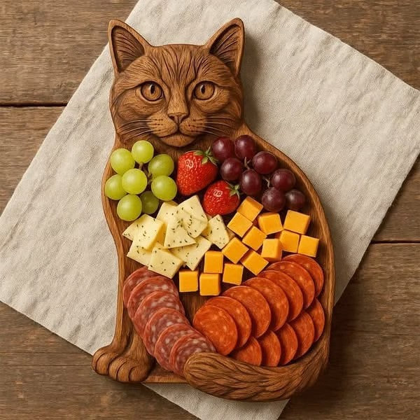Paw-Shaped Snack Platter Bowlift