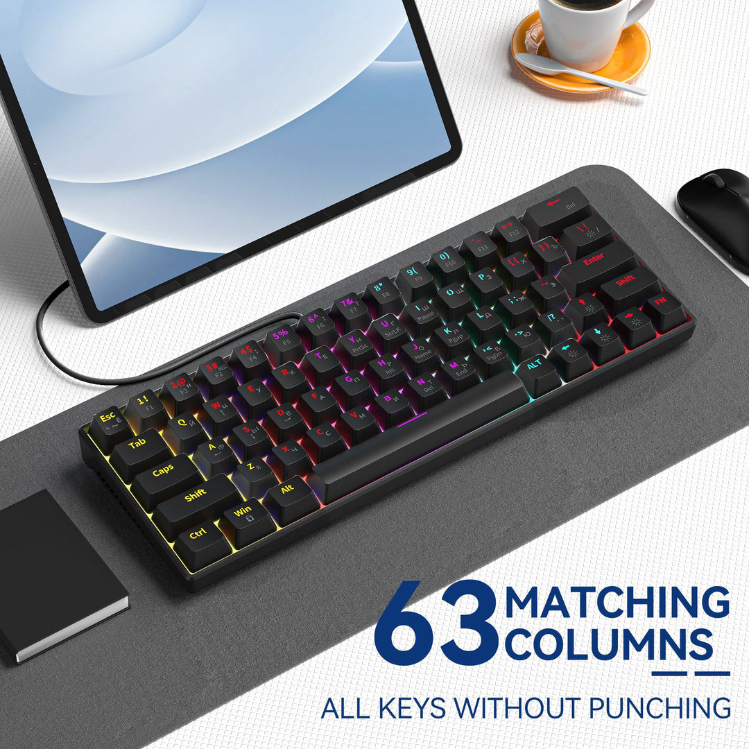 Mechanical Gaming Keyboard Bowlift