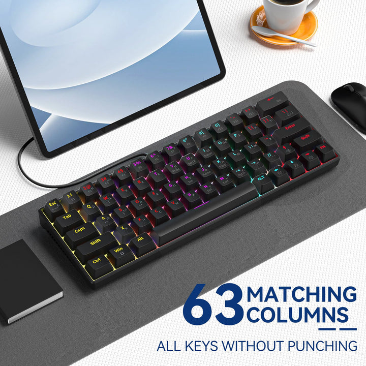 Mechanical Gaming Keyboard Bowlift