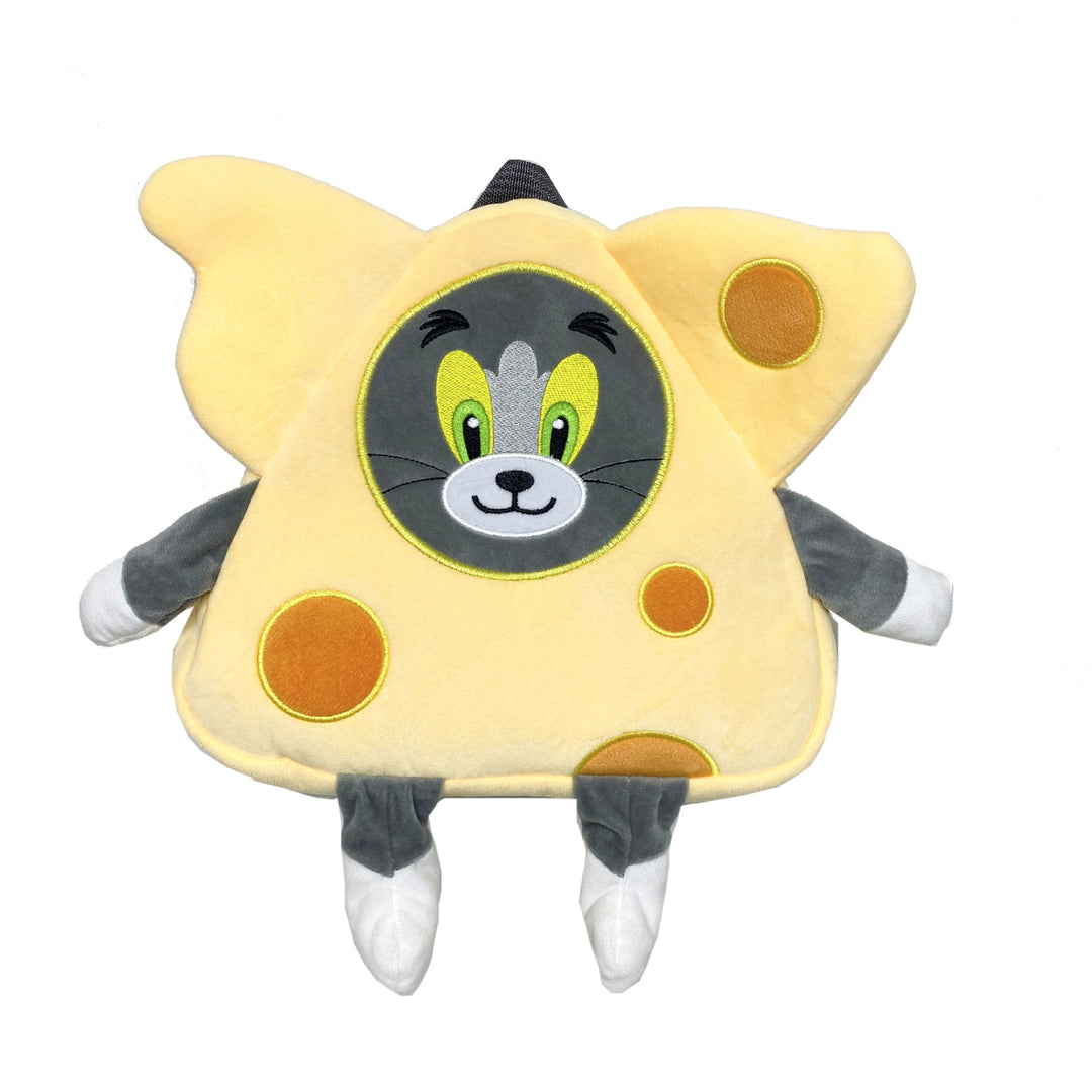 Plush Backpack in Cheese Design Bowlift