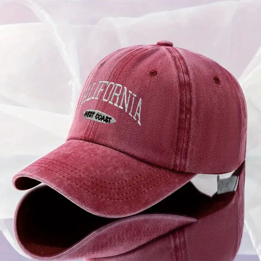 Women's Adjustable Cotton Baseball Cap Bowlift