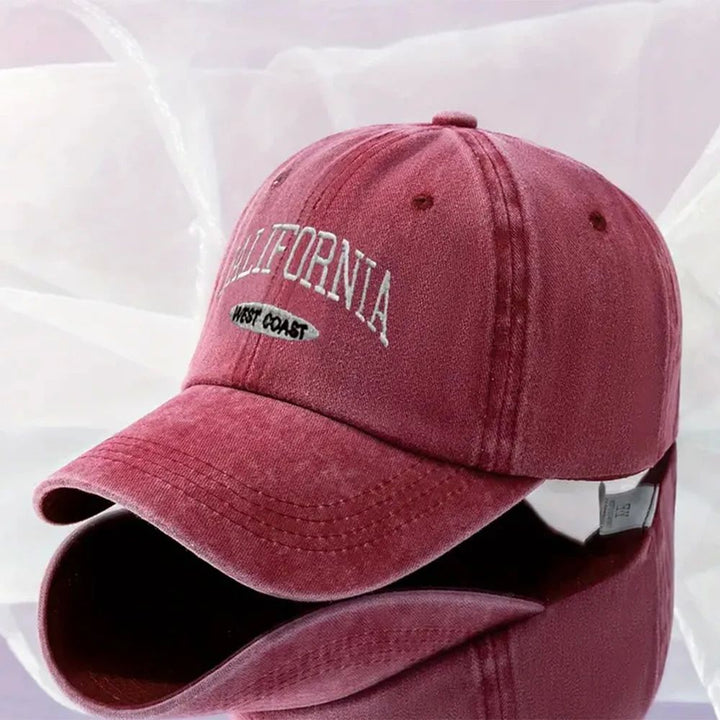 Women's Adjustable Cotton Baseball Cap Bowlift