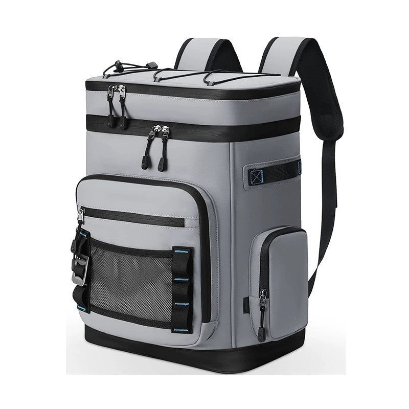 Insulated multifunctional backpack with multiple compartments and drink cooler Bowlift
