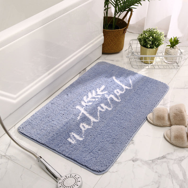 Plush Bathroom Mat