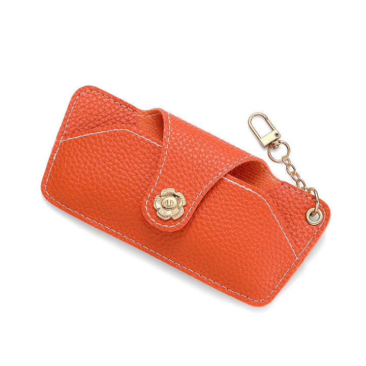 Stylish Leather Sunglasses Case