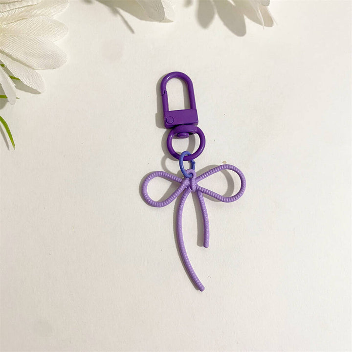 Decorative Bow-Shaped Keychain Bowlift