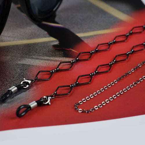 Geometric Link Eyewear Chain Bowlift
