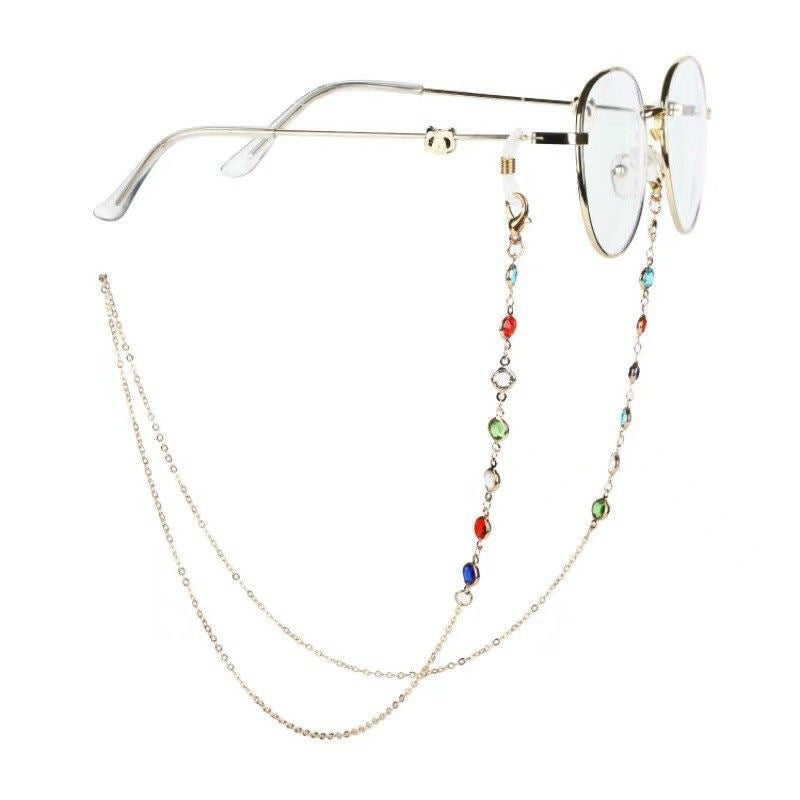 Colorful Beaded Eyewear Chain Bowlift