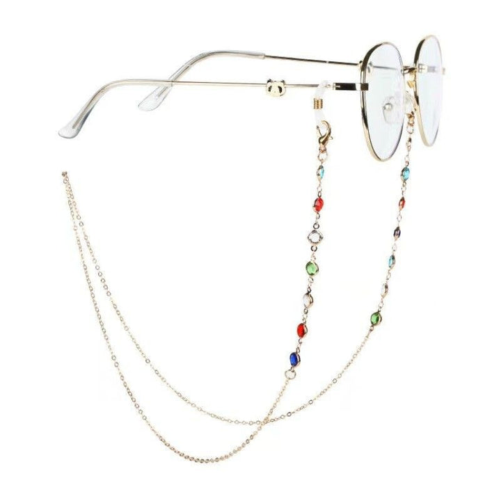 Colorful Beaded Eyewear Chain Bowlift
