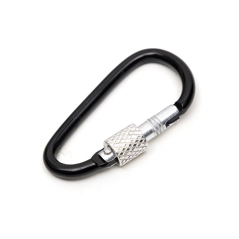 Safety carabiner with screw lock Bowlift