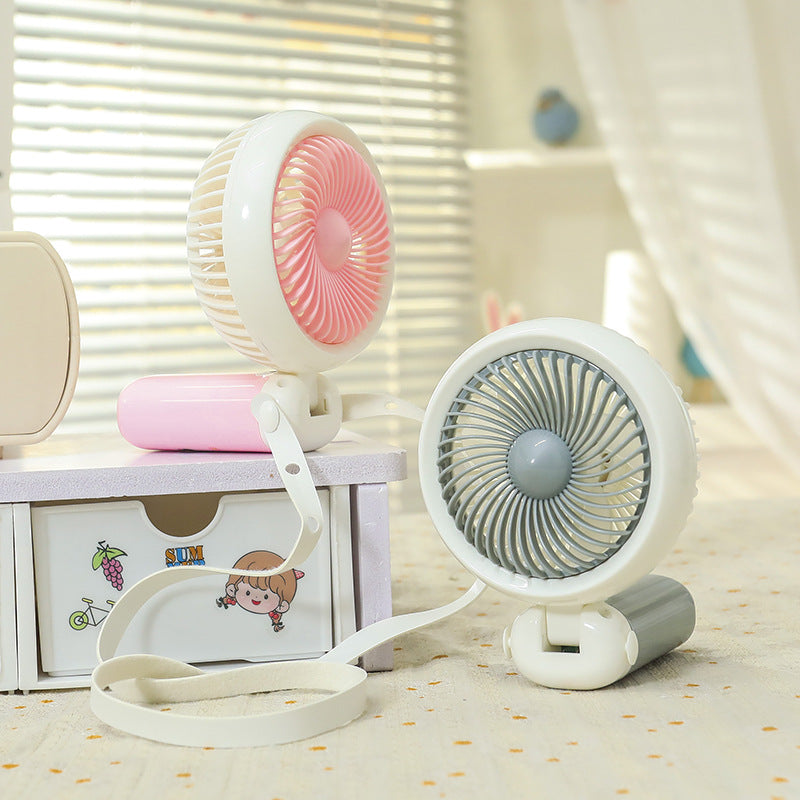Women Portable Handheld Fan with Cute Animal Design Bowlift
