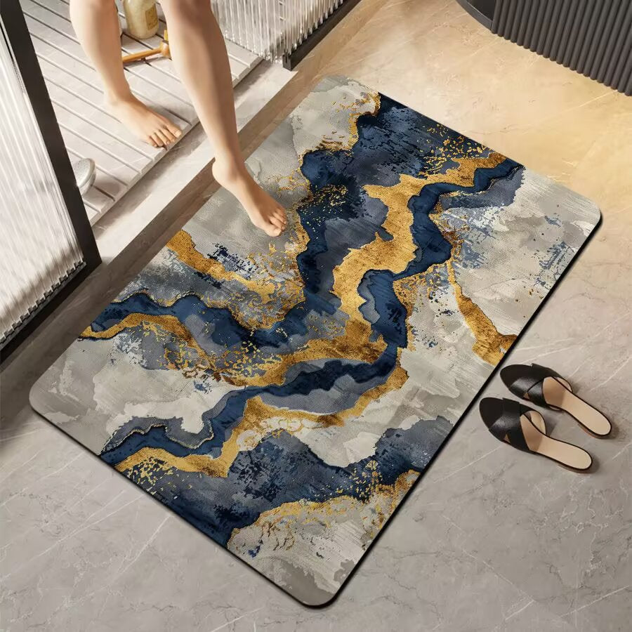 Luxurious Marble Finish Mat Bowlift