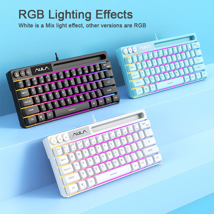 Wireless RGB Ultrathin Mechanical Keyboard Bowlift