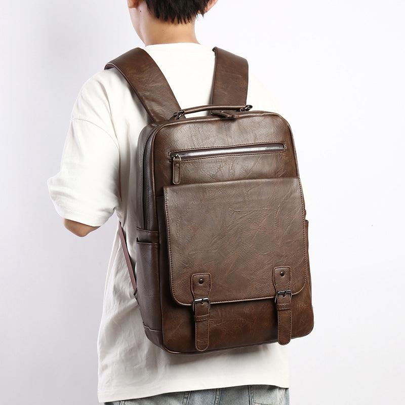 Sleek Structured Backpack Bowlift