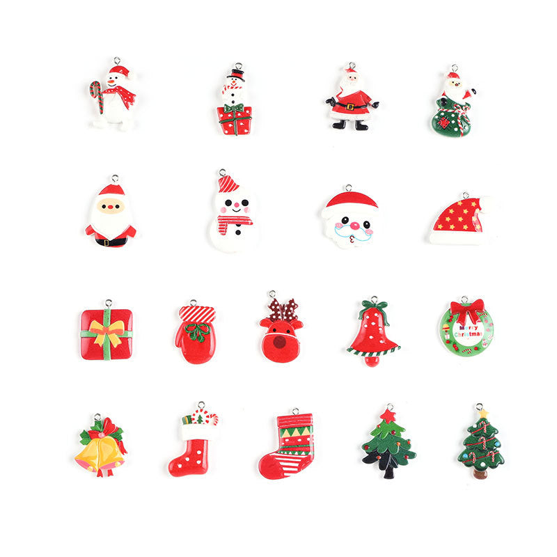 Santa-Themed Decorative Charm Bowlift