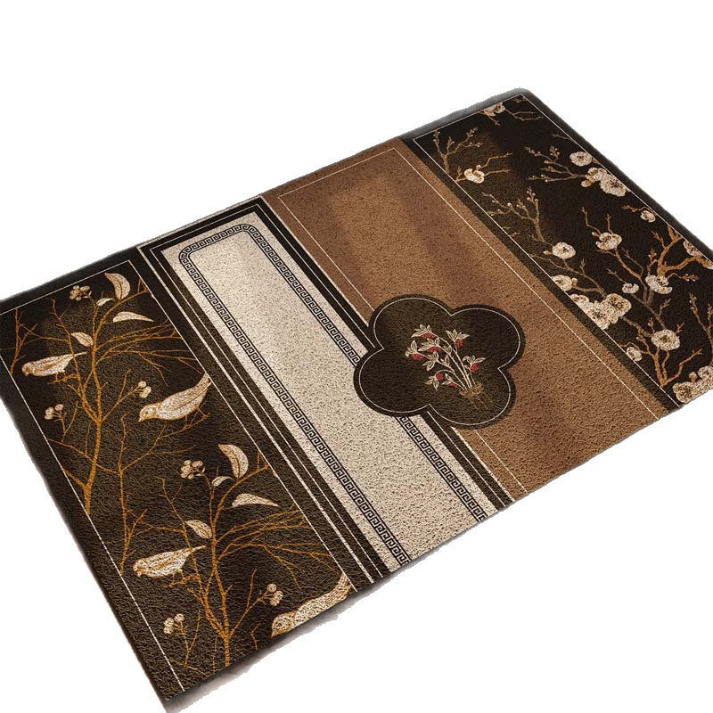 Checkerboard Pattern Welcome Mat Bowlift