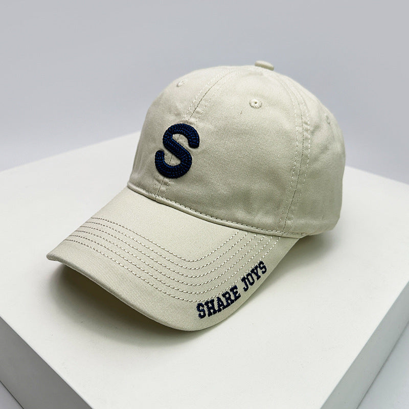 Men's Casual Cotton Distressed Cap Bowlift