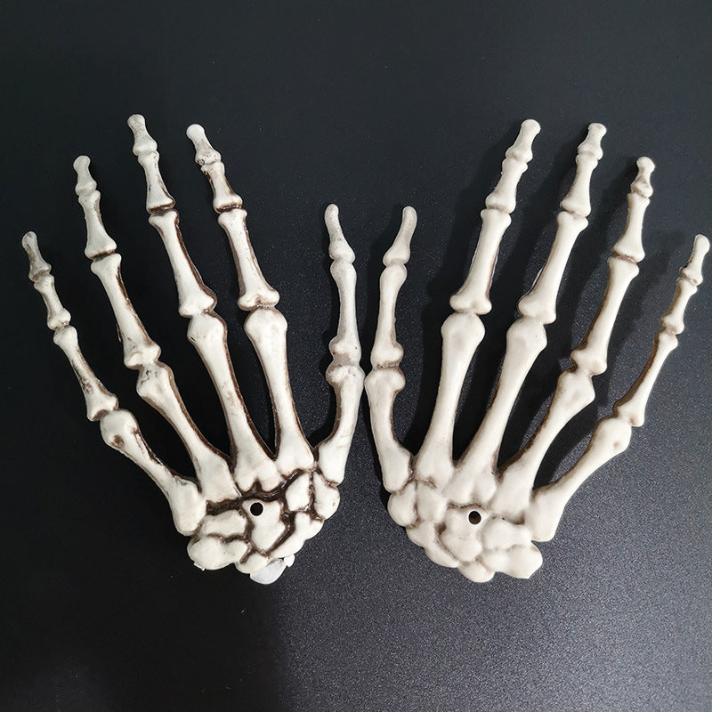 Realistic Decorative Skeleton Hands Bowlift