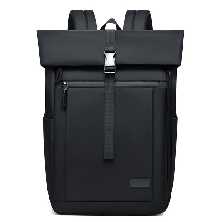 Versatile Roll-Top Laptop Backpack Bowlift