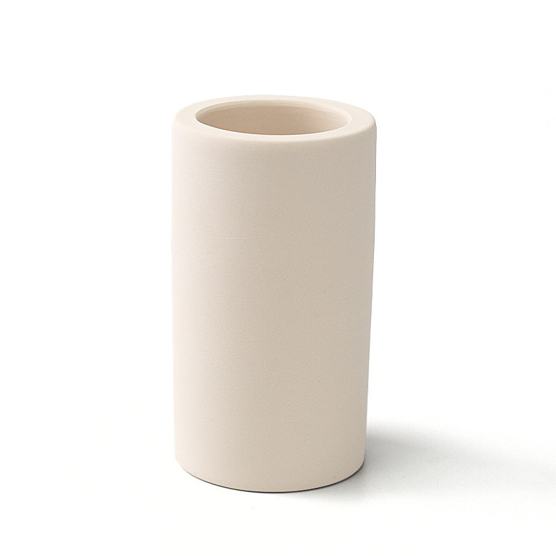 Concrete Single Toothbrush Stand Holder Set Bowlift