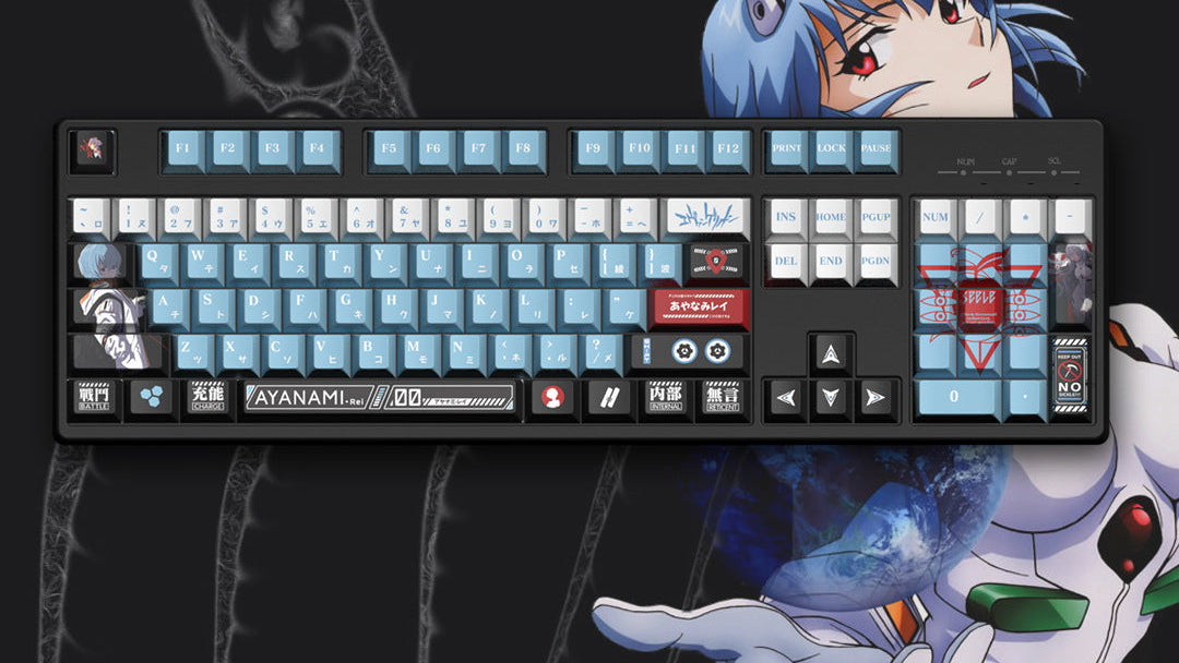 Ocean-Themed Mechanical Keyboard Bowlift