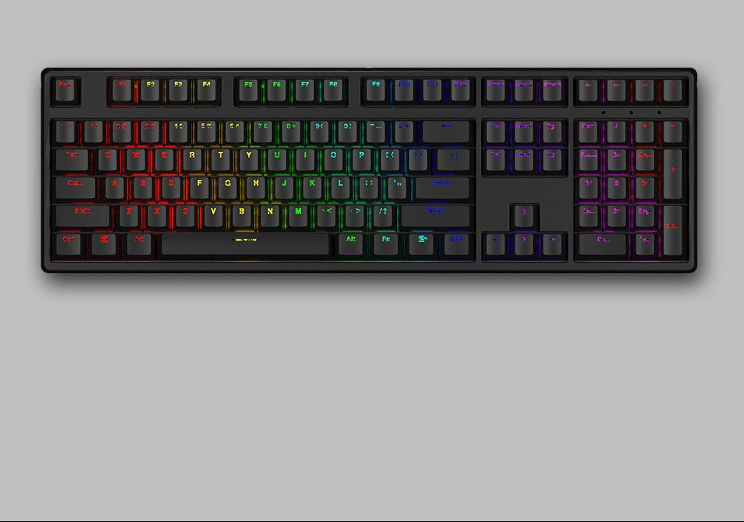 Wireless RGB Backlit Mechanical Gaming Keyboard Bowlift