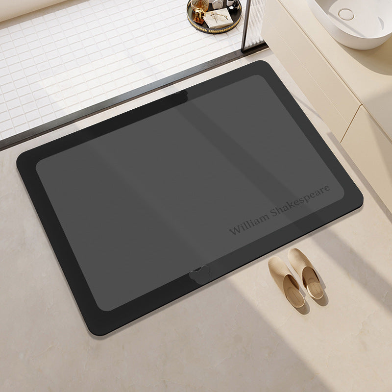 Abstract Geometric Pattern Bath Mat Bowlift