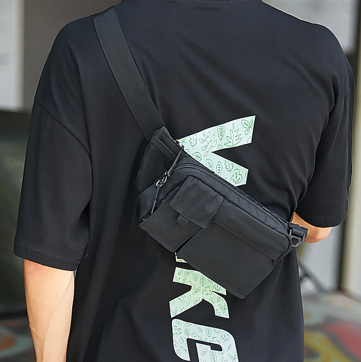 Sleek Adjustable Crossbody Pouch Bowlift