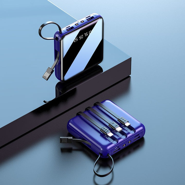 Portable Smart Powerbank with High-Tech Digital Charge Indicator Bowlift