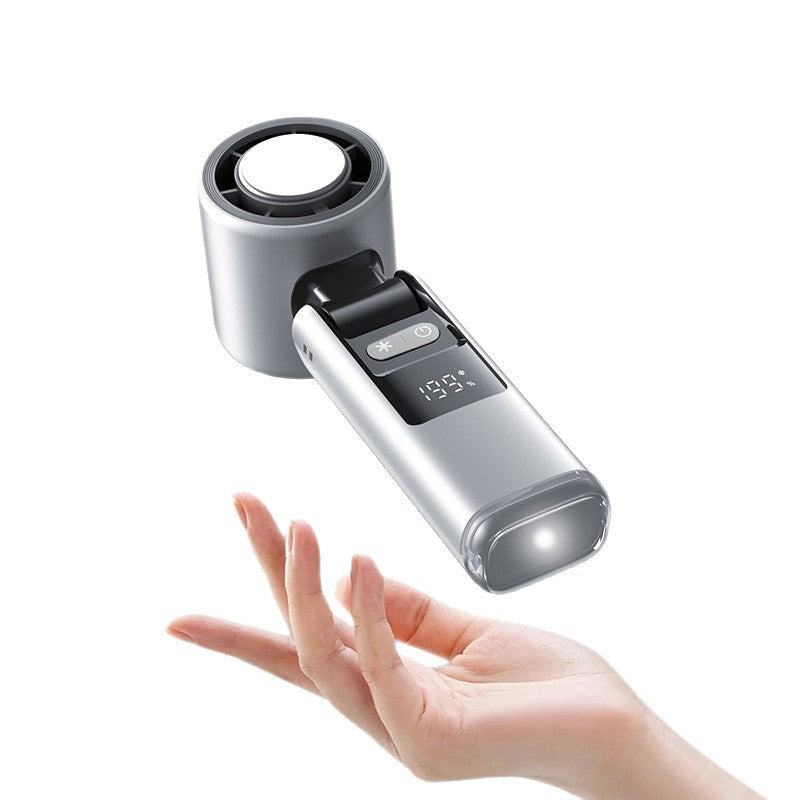 Unisex Rechargeable Smart Handheld Fan Bowlift