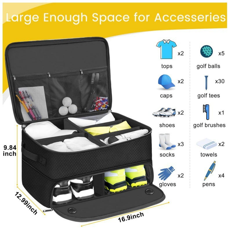 Multi-Compartment Travel Storage Organizer Bowlift
