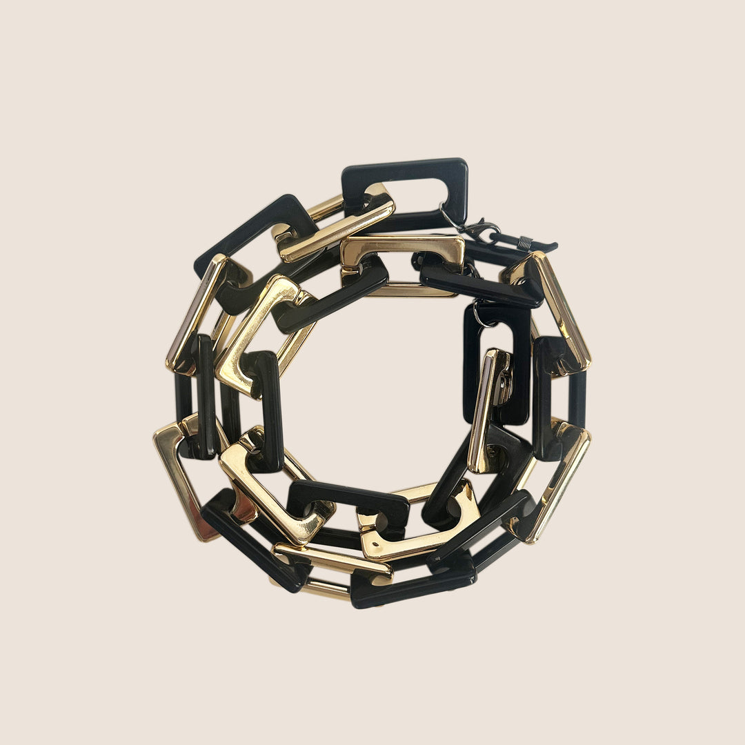 Bold Geometric Eyewear Chain Bowlift