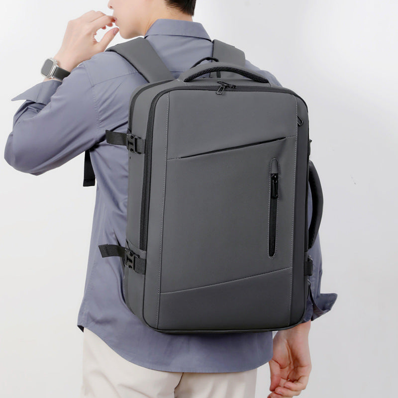 Elegant Laptop Backpack with Thoughtful Compartment System and Ergonomic Straps Bowlift