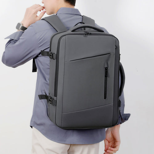 Elegant Laptop Backpack with Thoughtful Compartment System and Ergonomic Straps Bowlift