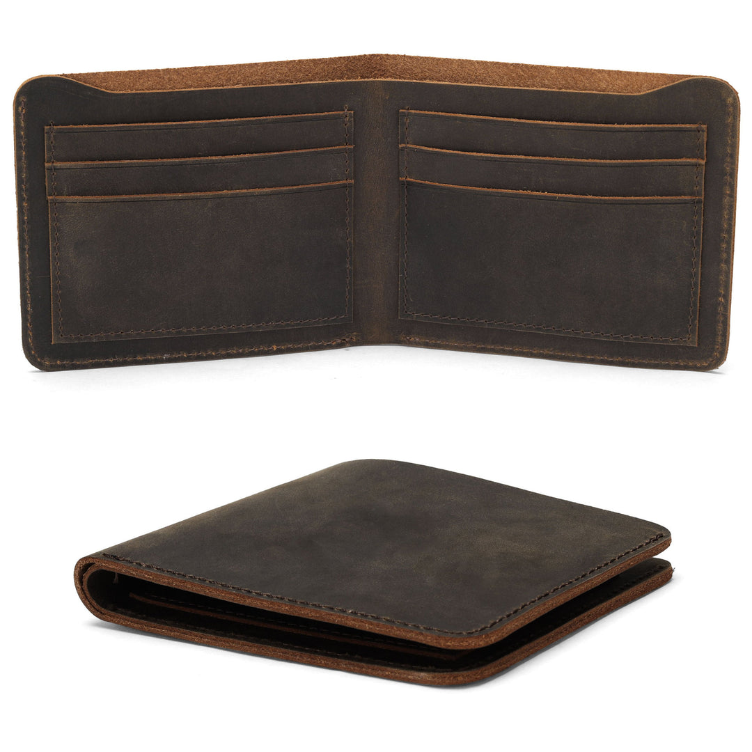 Minimalist RFID-Blocking Leather Wallet Bowlift