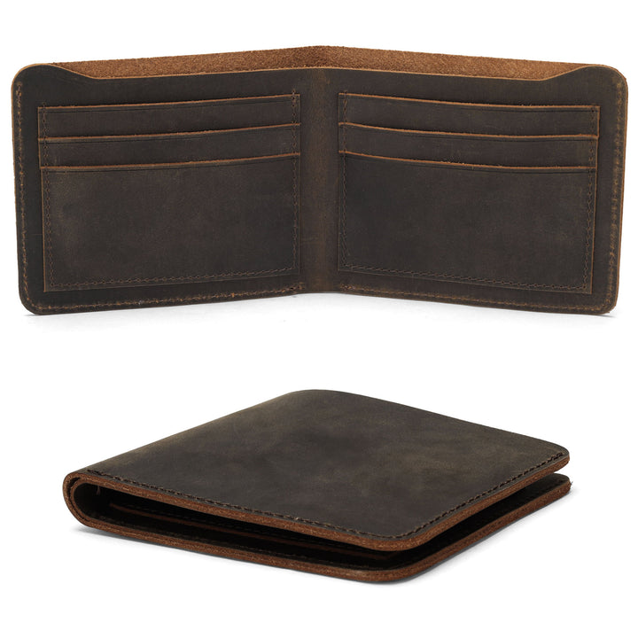 Minimalist RFID-Blocking Leather Wallet Bowlift