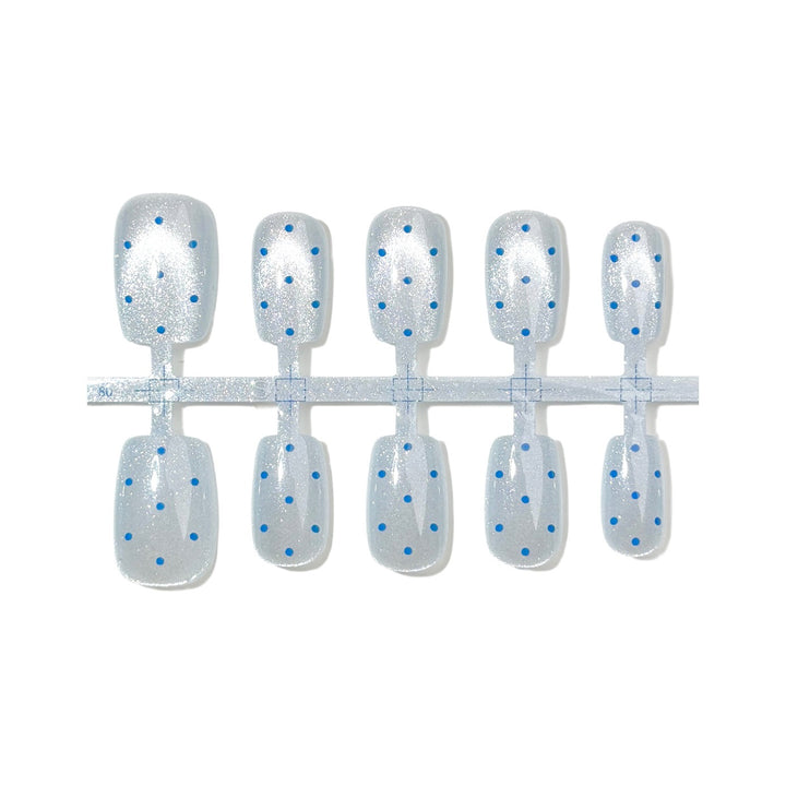 Glittery Press-On Nail Set