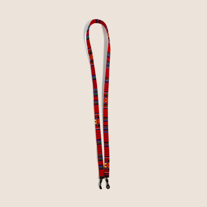 Artistic Patterned Eyewear Retainer Bowlift