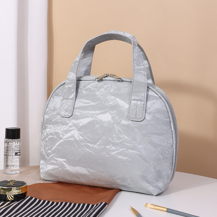 Cosmetic bag in modern retro style Bowlift